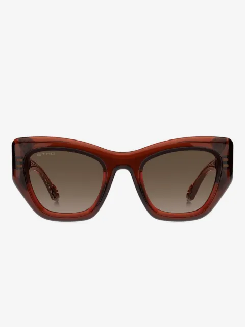 ETRO lunettes de soleil à monture papillon