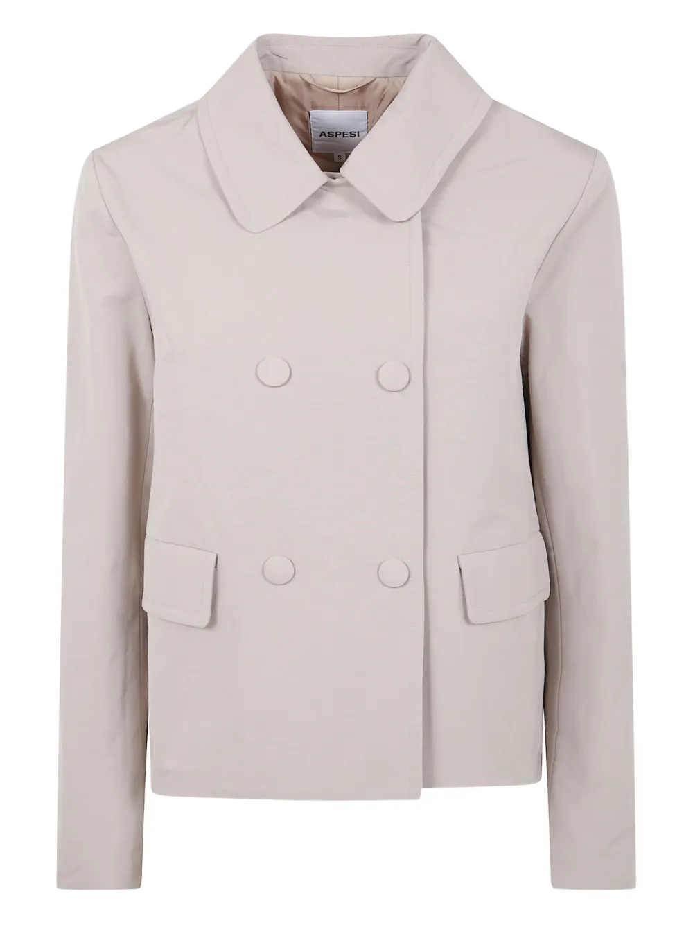 ASPESI double-breasted blazer Beige