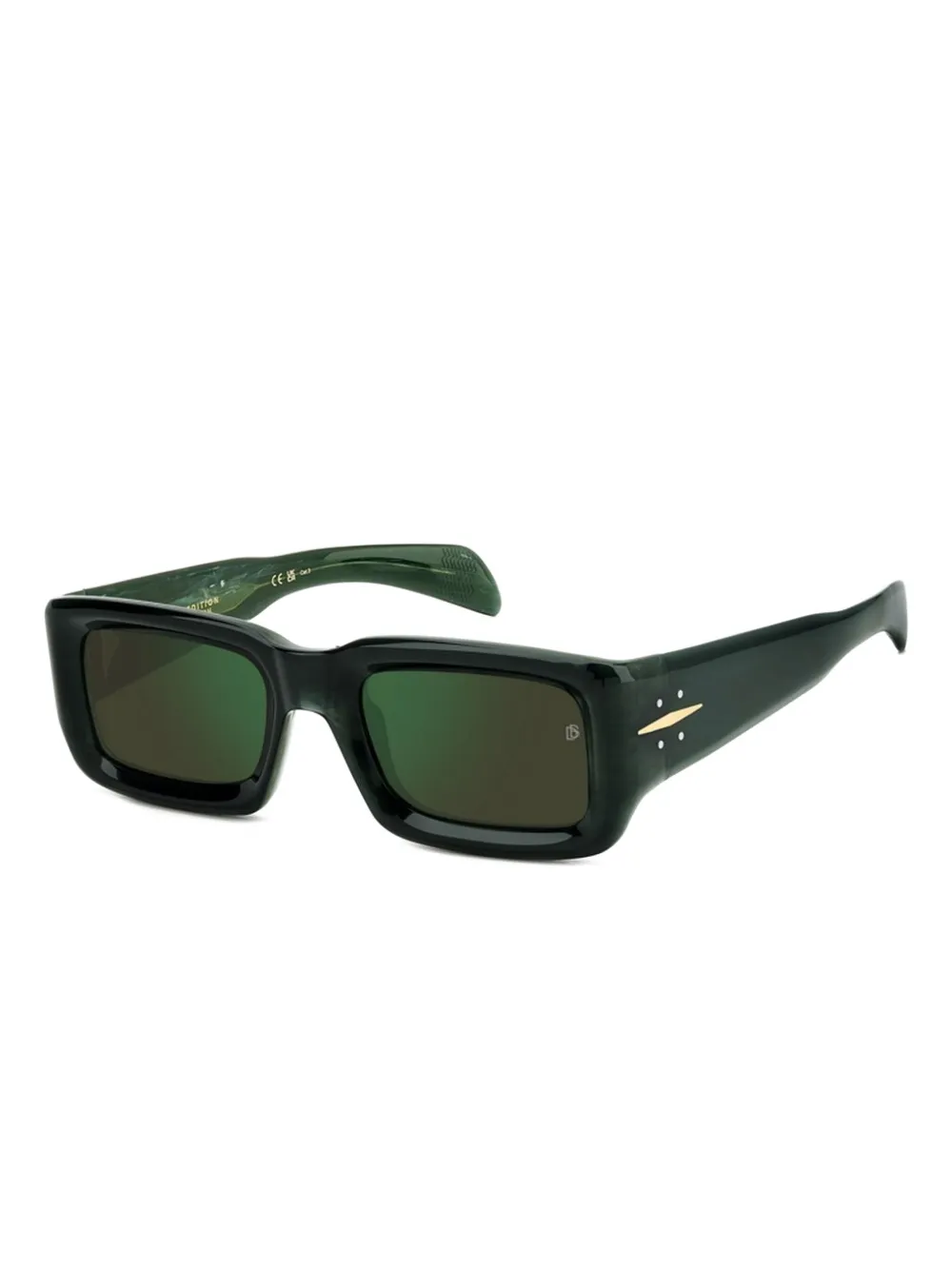 DAVID BECKHAM EYEWEAR lentes de sol con armazón rectangular | Image 2
