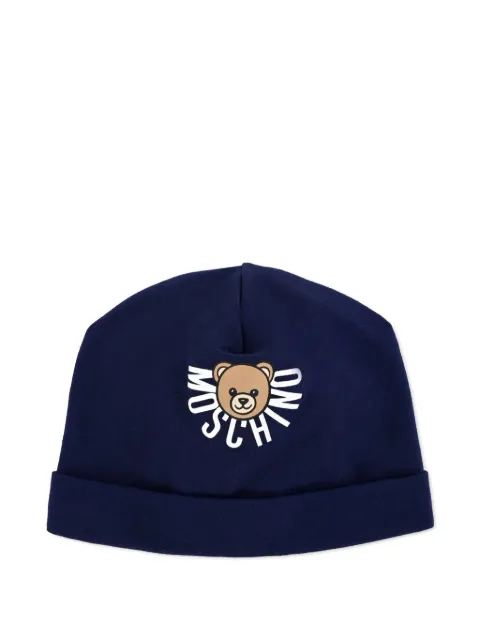 Moschino Kids gorro con motivo Teddy Bear
