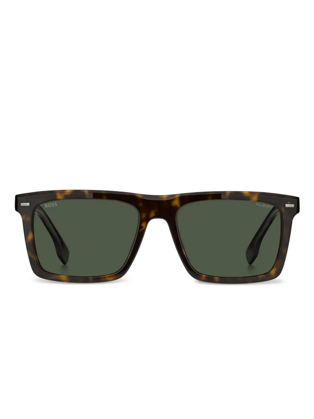 BOSS square-frame sunglasses Zwart