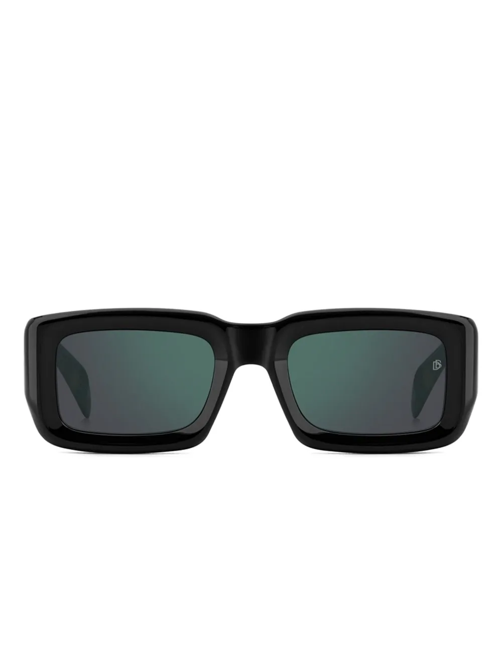 DAVID BECKHAM EYEWEAR rectangle-frame sunglasses | Black | Image 1