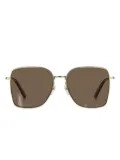 Marc Jacobs Eyewear square-frame sunglasses - Gold