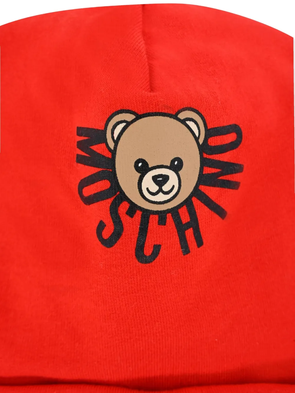 Moschino Kids Muts met teddybeerprint Rood