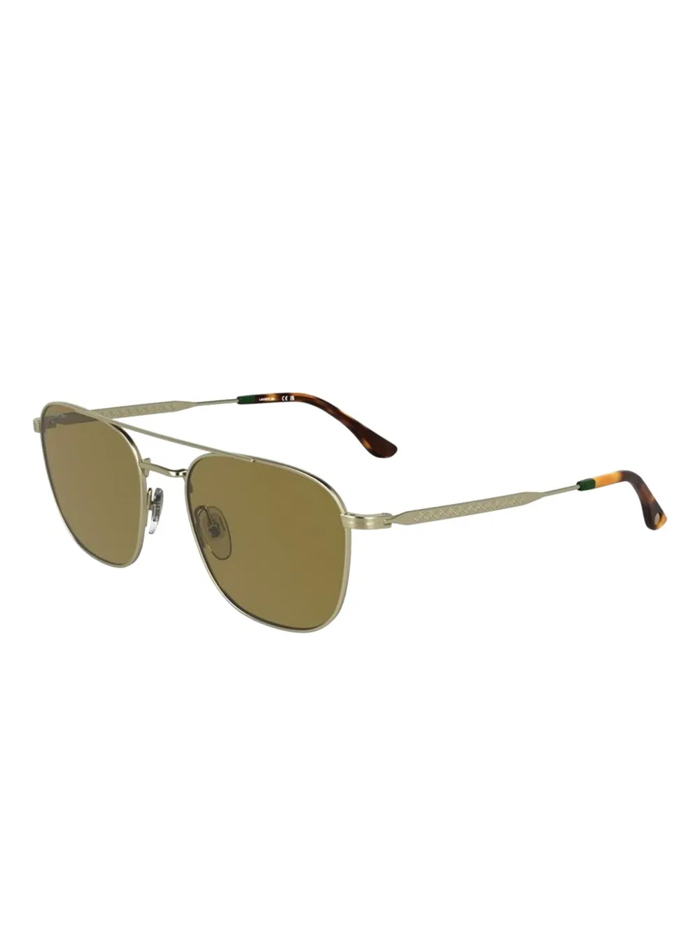 Lacoste The Line pilot sunglasses Goud