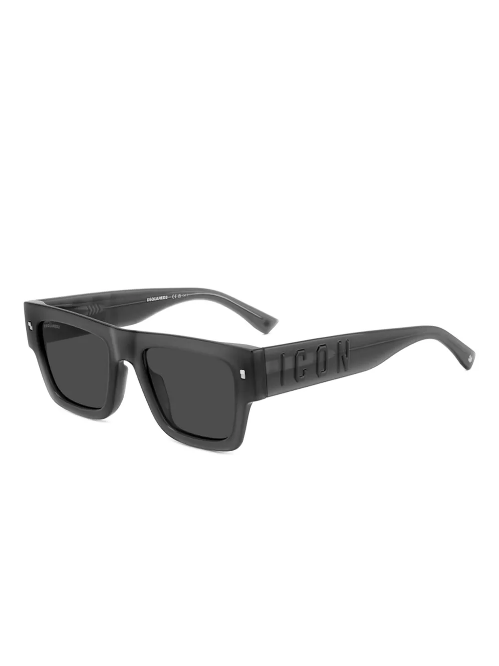 DSQUARED2 Icon square-frame sunglasses Zwart