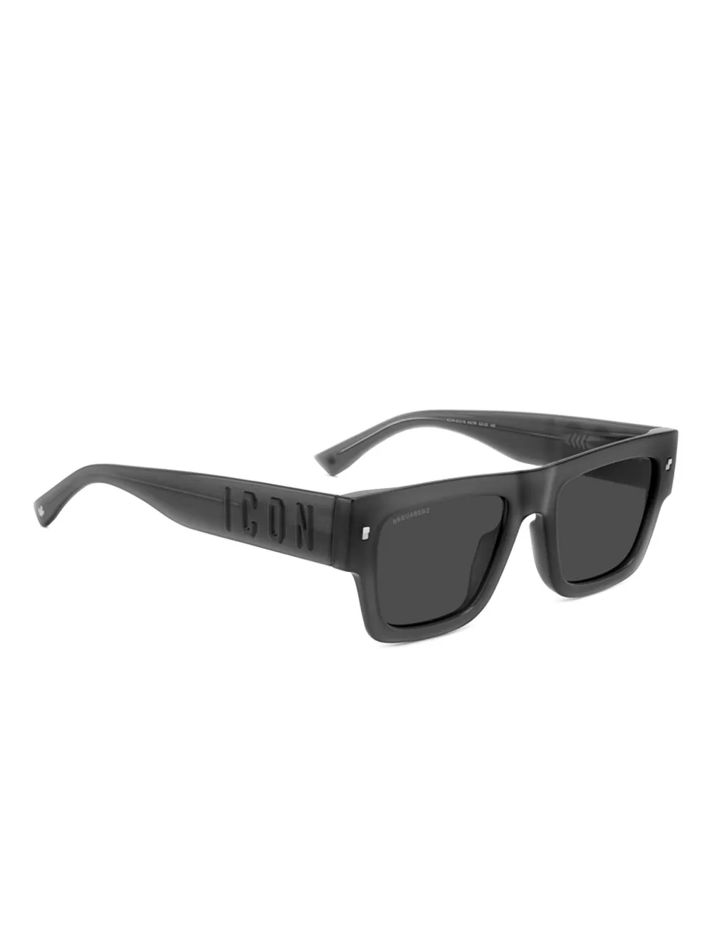 DSQUARED2 Icon square-frame sunglasses Zwart