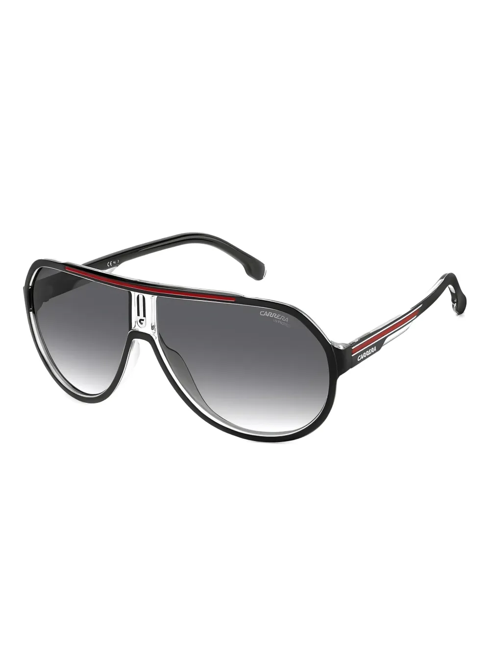 Carrera shield-frame sunglasses Zwart