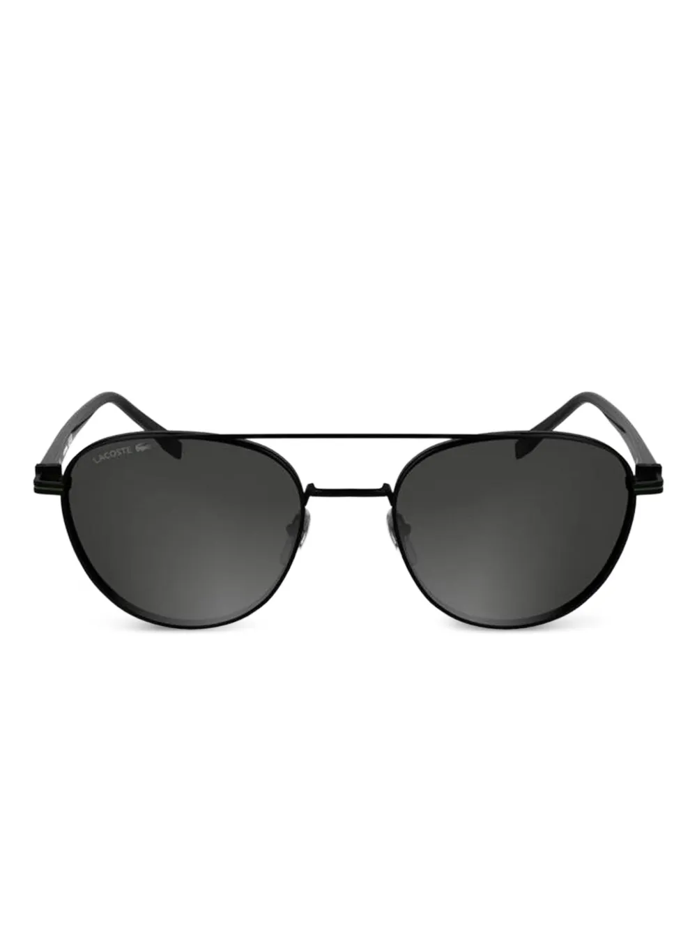 Lacoste round-frame sunglasses Zwart
