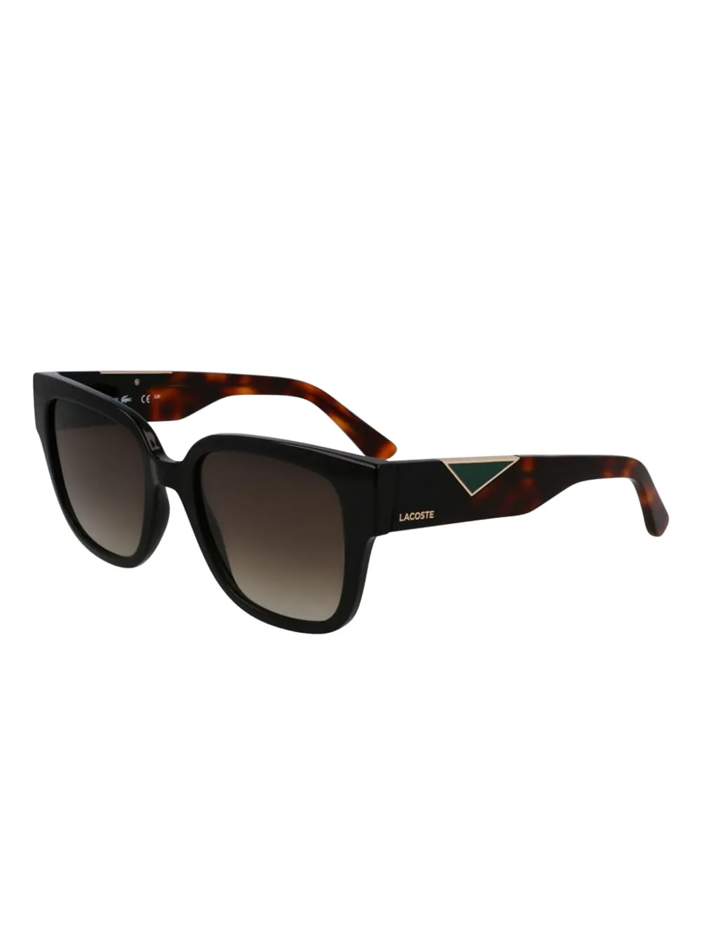 Lacoste square-frame sunglasses Zwart