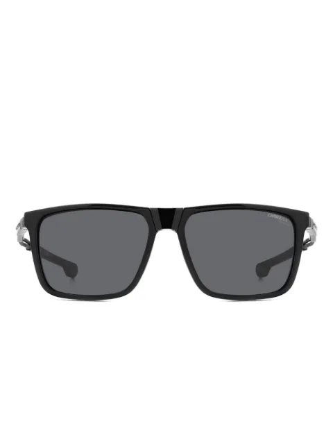 Carrera square-frame clip-on sunglasses