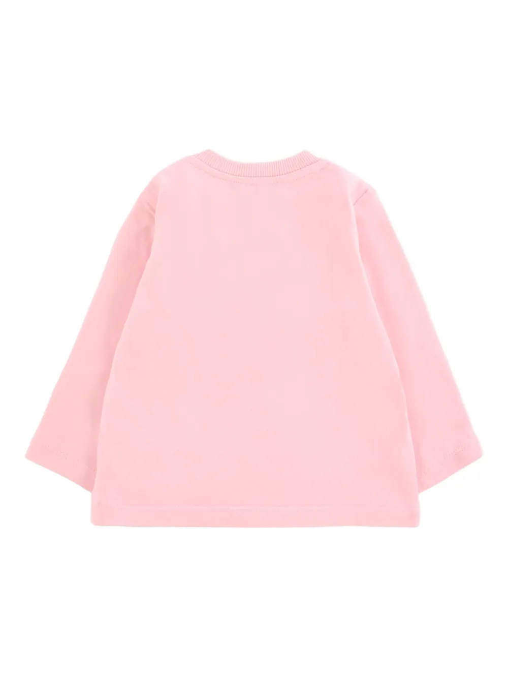 Moschino Kids T-shirt met teddybeerprint Roze