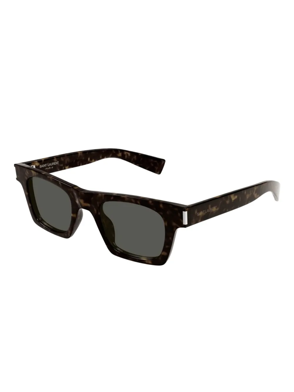 Saint Laurent Eyewear tortoiseshell-pattern sunglasses Bruin
