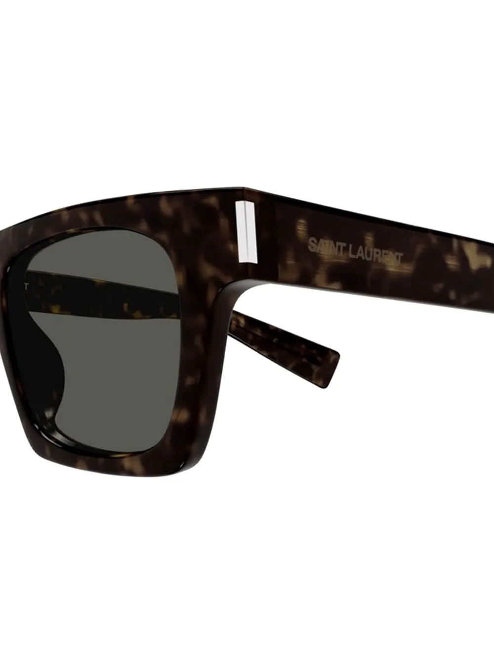 Saint Laurent Eyewear tortoiseshell-pattern sunglasses Bruin