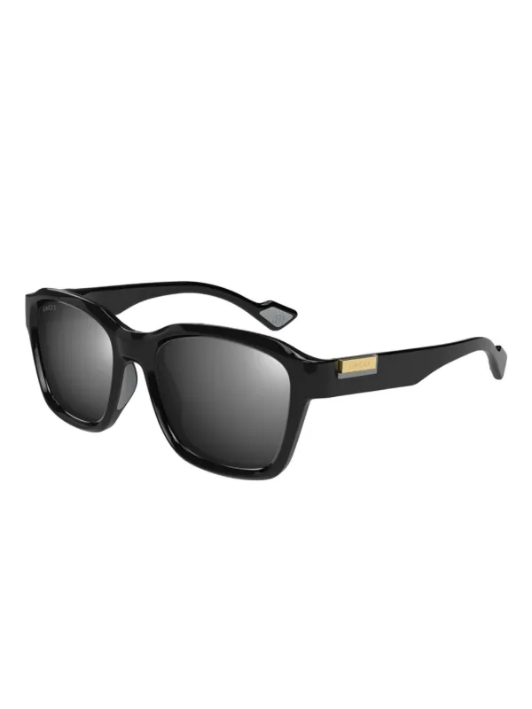 Gucci Eyewear square-frame Sunglasses | ブラック | FARFETCH JP