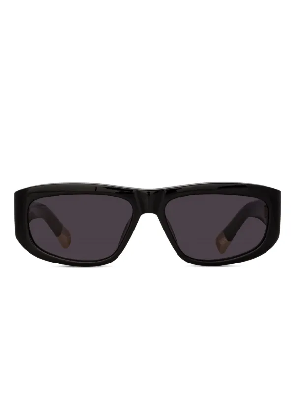 JACQUEMUS サングラス Jacquemus Pilota サングラス | ブラック | FARFETCH JP