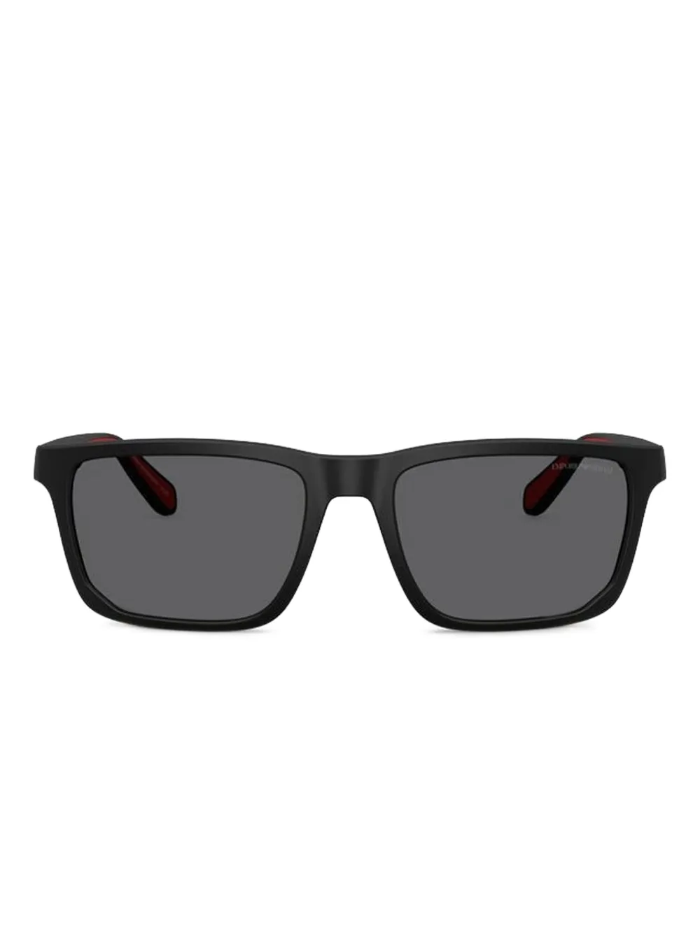 Emporio Armani rectangle-frame sunglasses Zwart