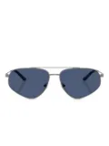 Emporio Armani pilot-frame sunglasses - Silver