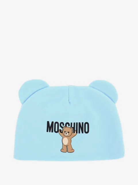 Moschino Kids bear-ear beanie