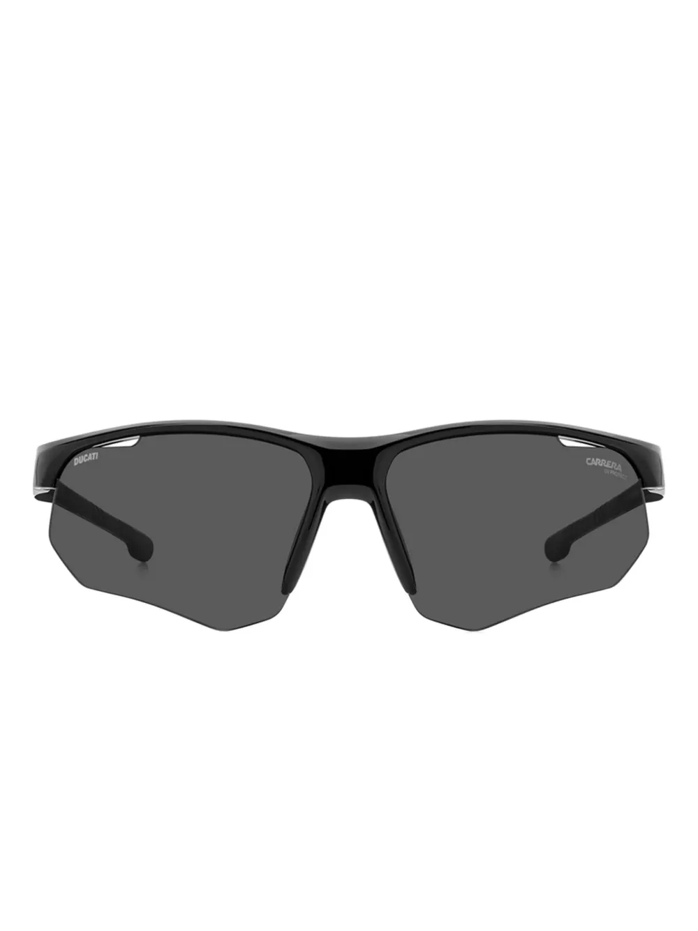 Carrera x Ducati geometric-frame sunglasses Zwart