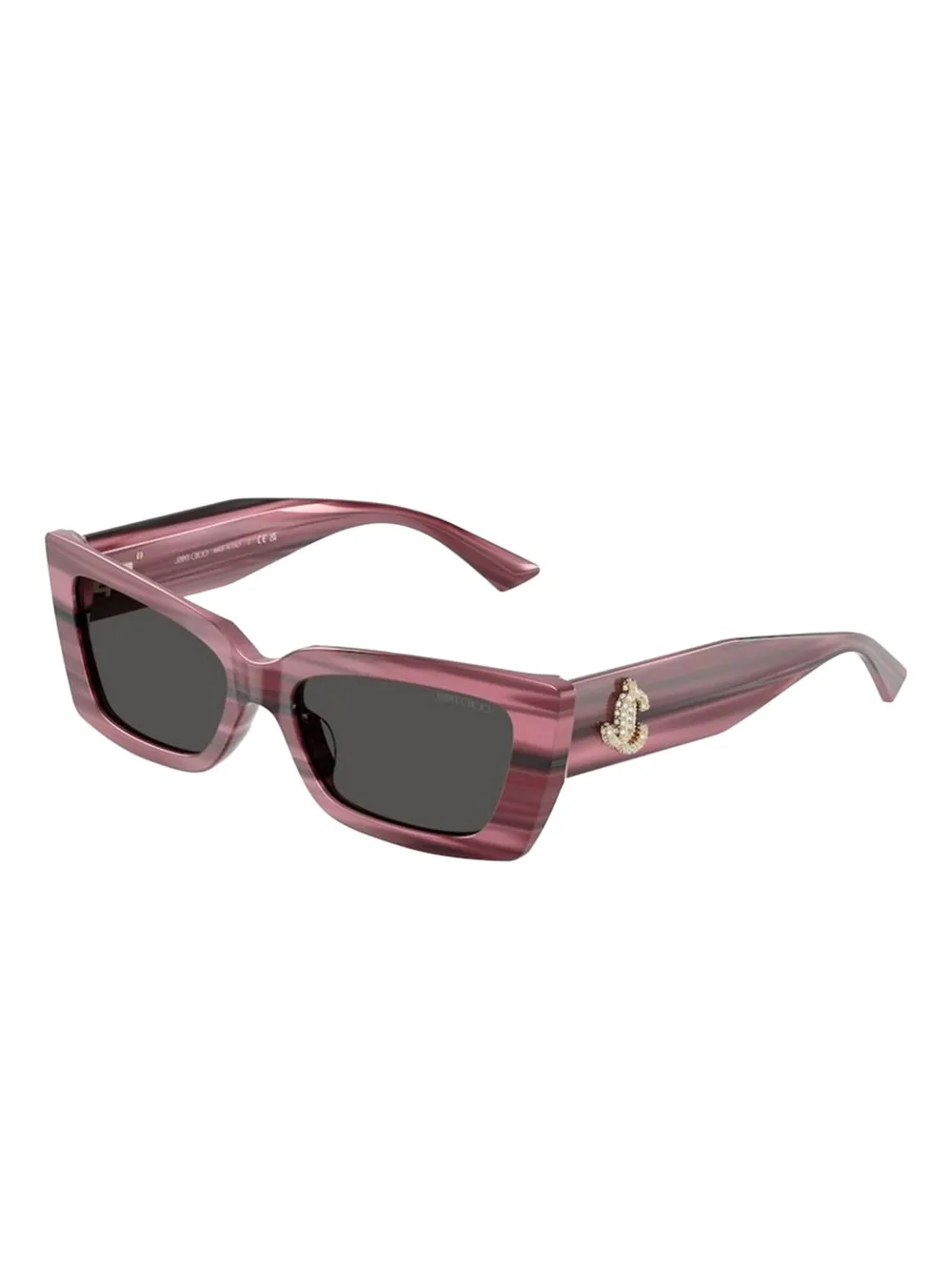 Jimmy Choo Eyewear cat eye-frame sunglasses - 506487|VIOLET