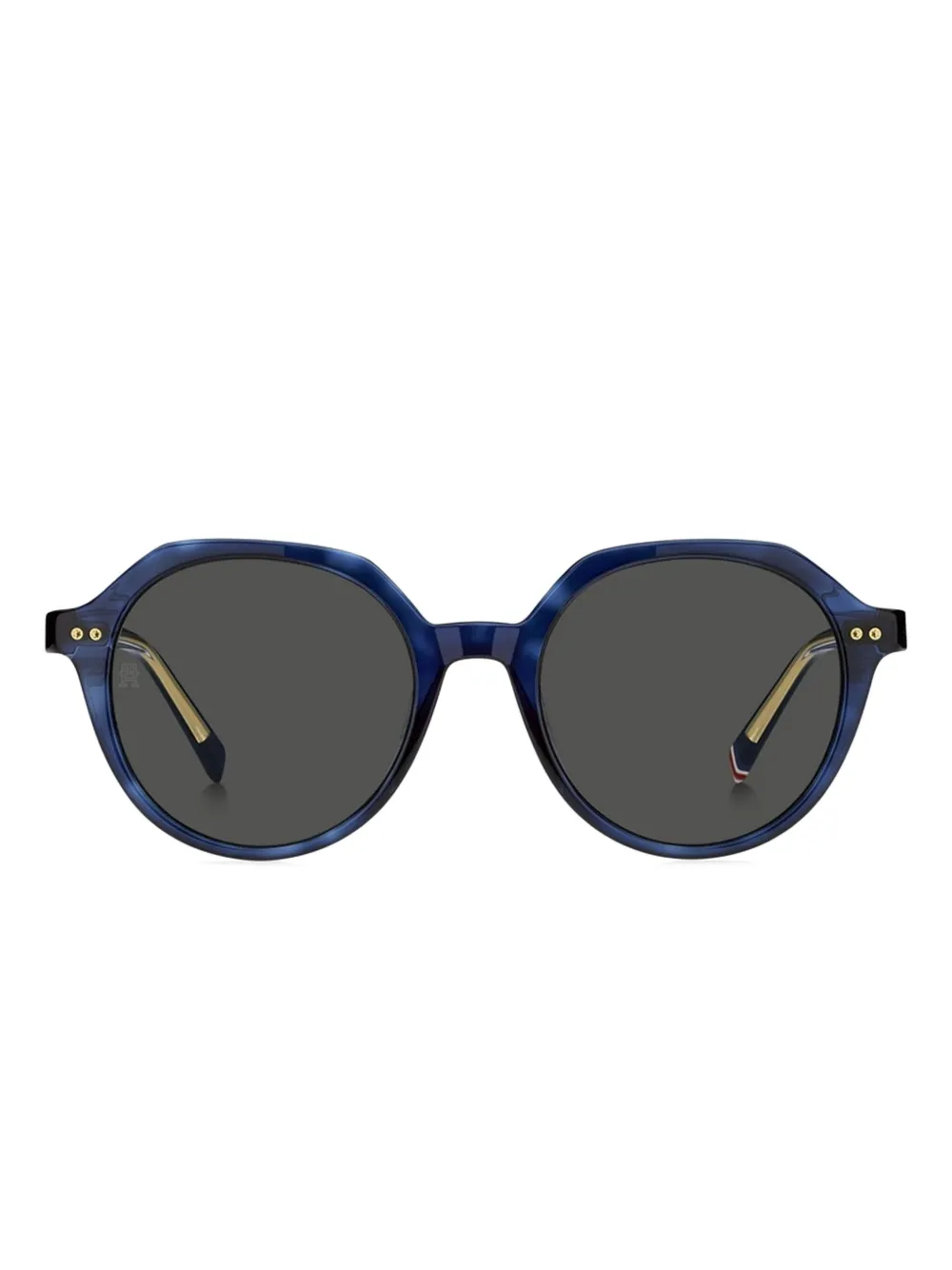 Tommy Hilfiger round-frame sunglasses | Blue | Image 1