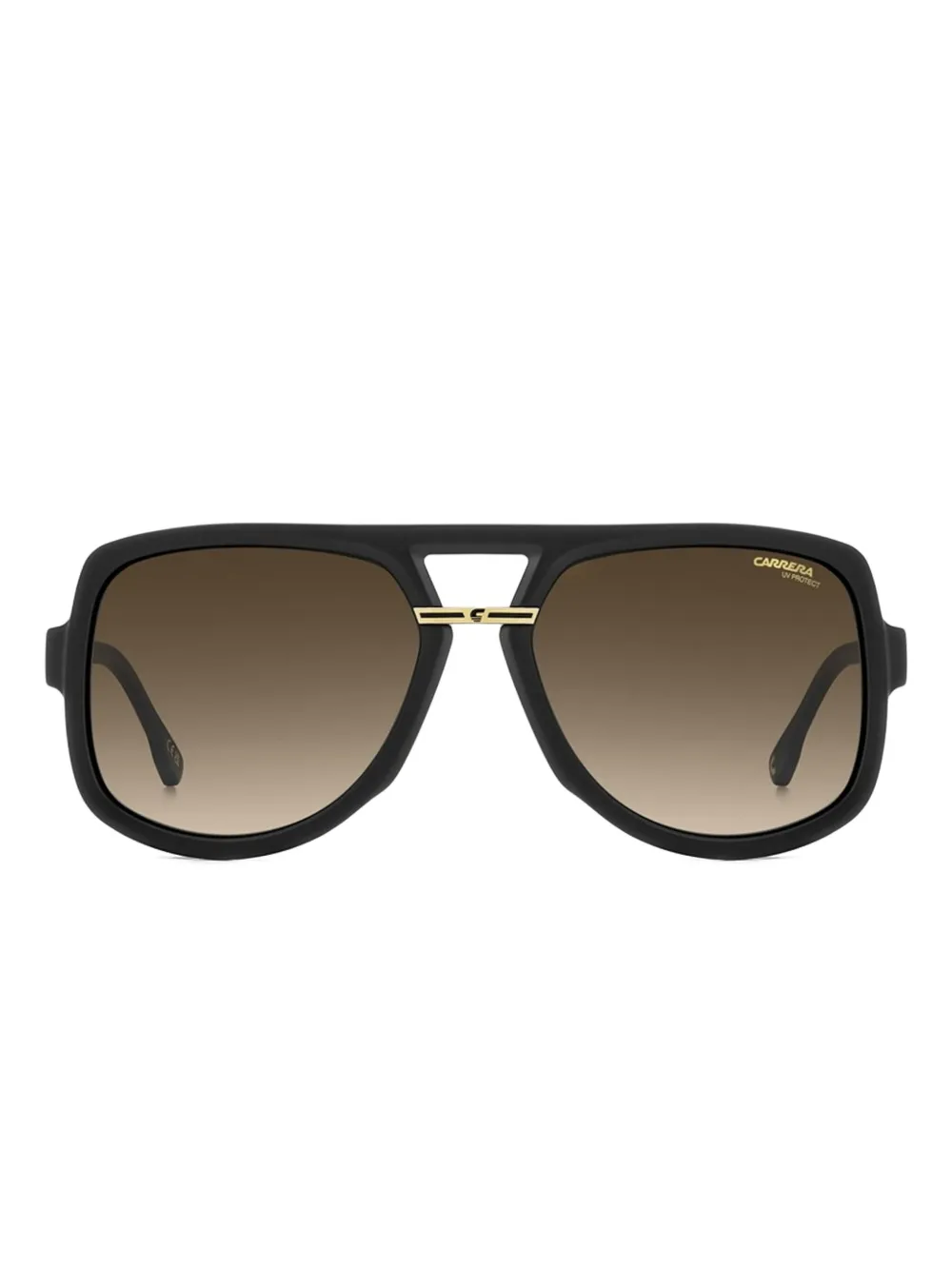 Carrera pilot-frame sunglasses Zwart