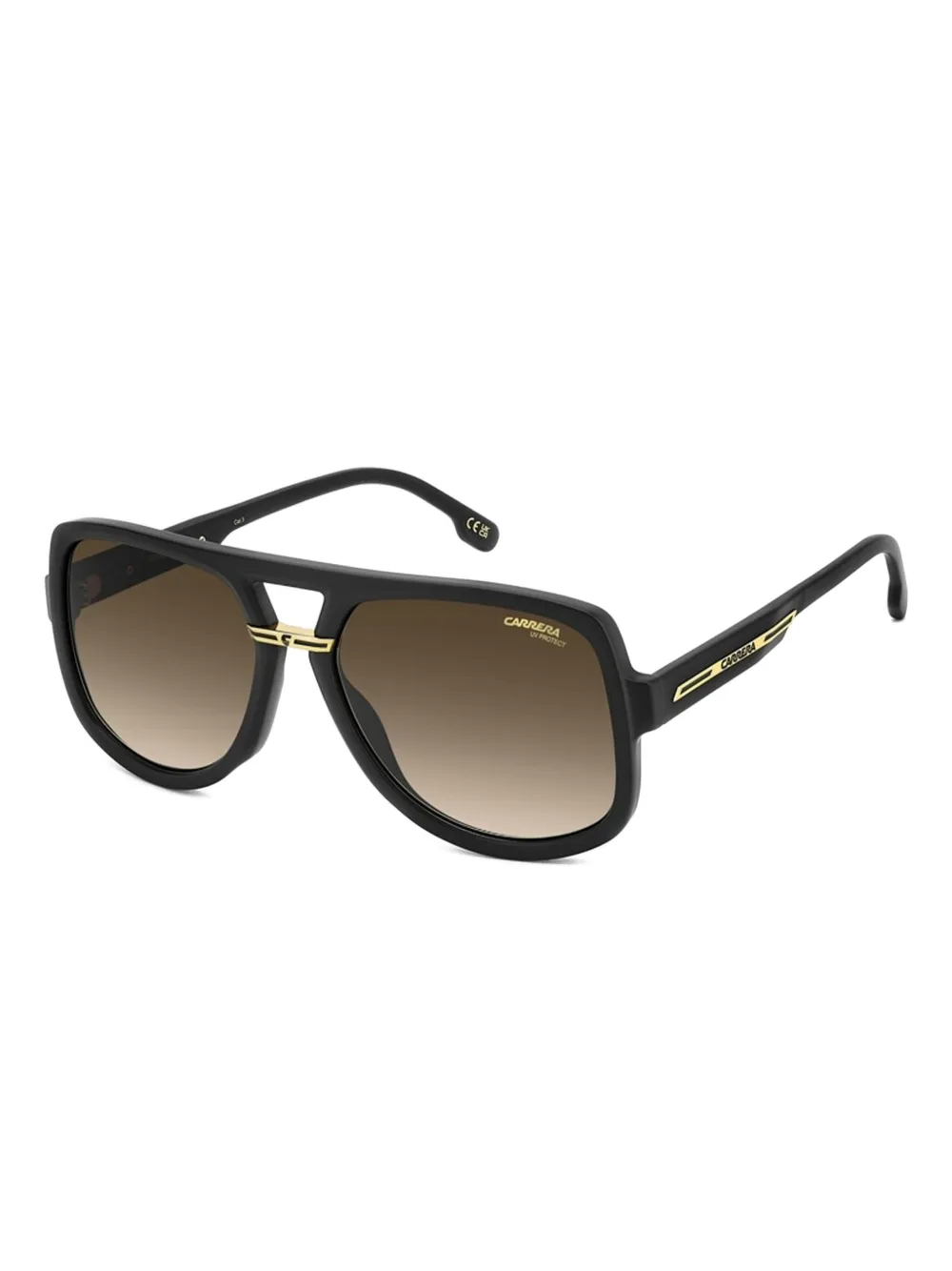 Carrera pilot-frame sunglasses Zwart