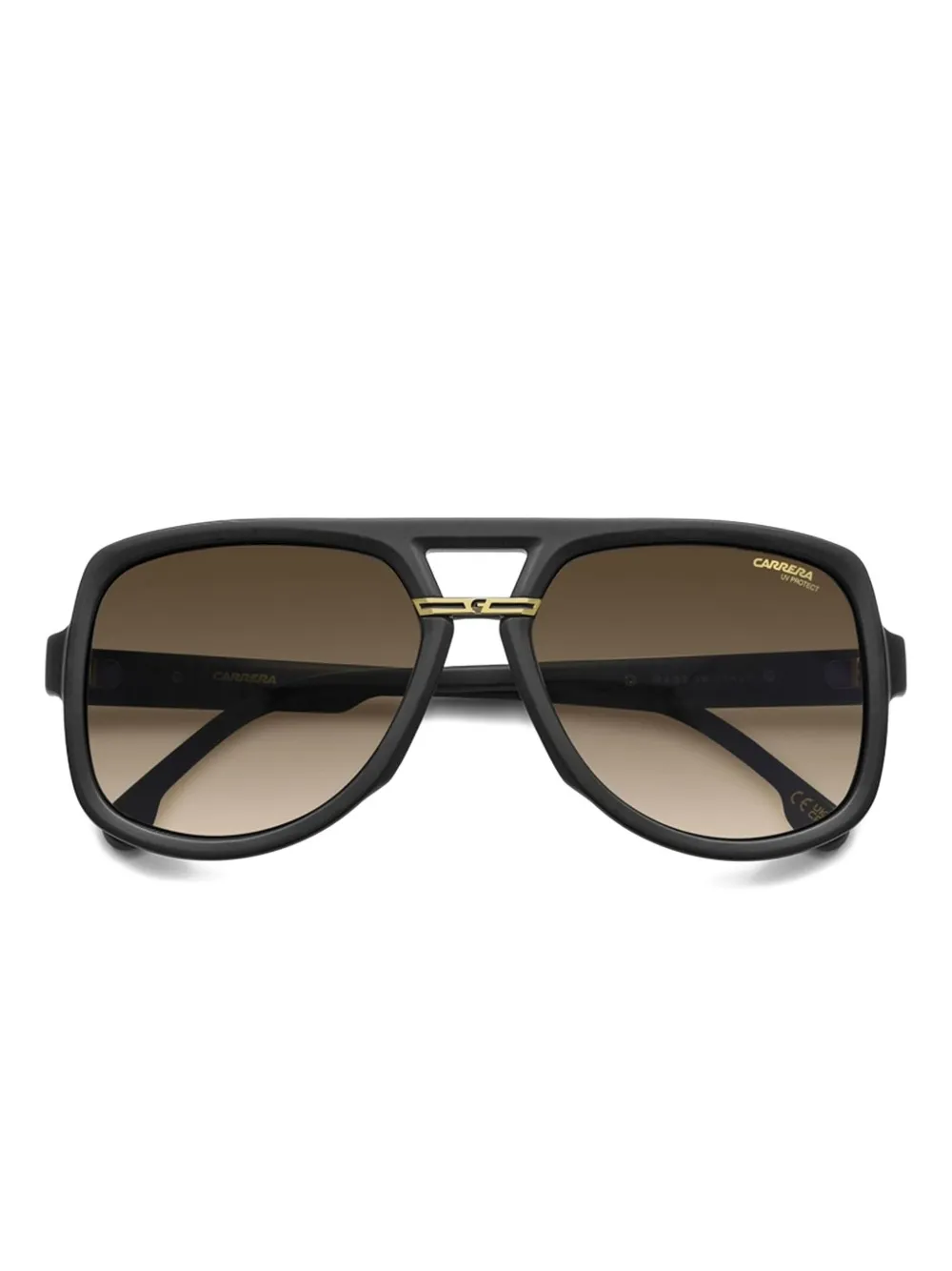 Carrera pilot-frame sunglasses Zwart