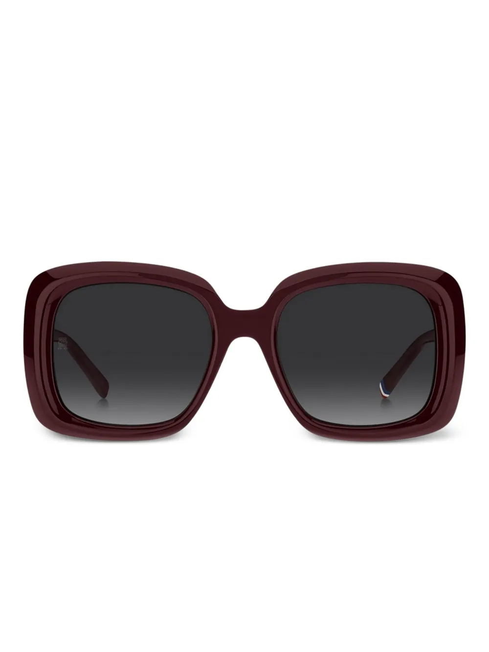 Tommy Hilfiger square-frame sunglasses - レッド Tommy Hilfiger square-frame sunglasses - レッド
