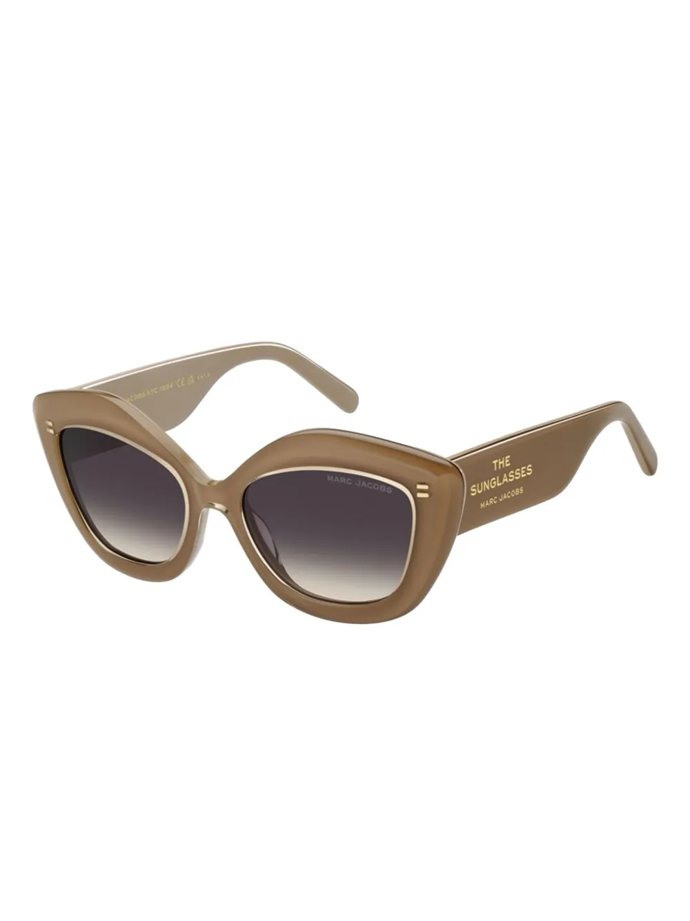 Marc Jacobs Eyewear Zonnebril met cat-eye montuur - Bruin