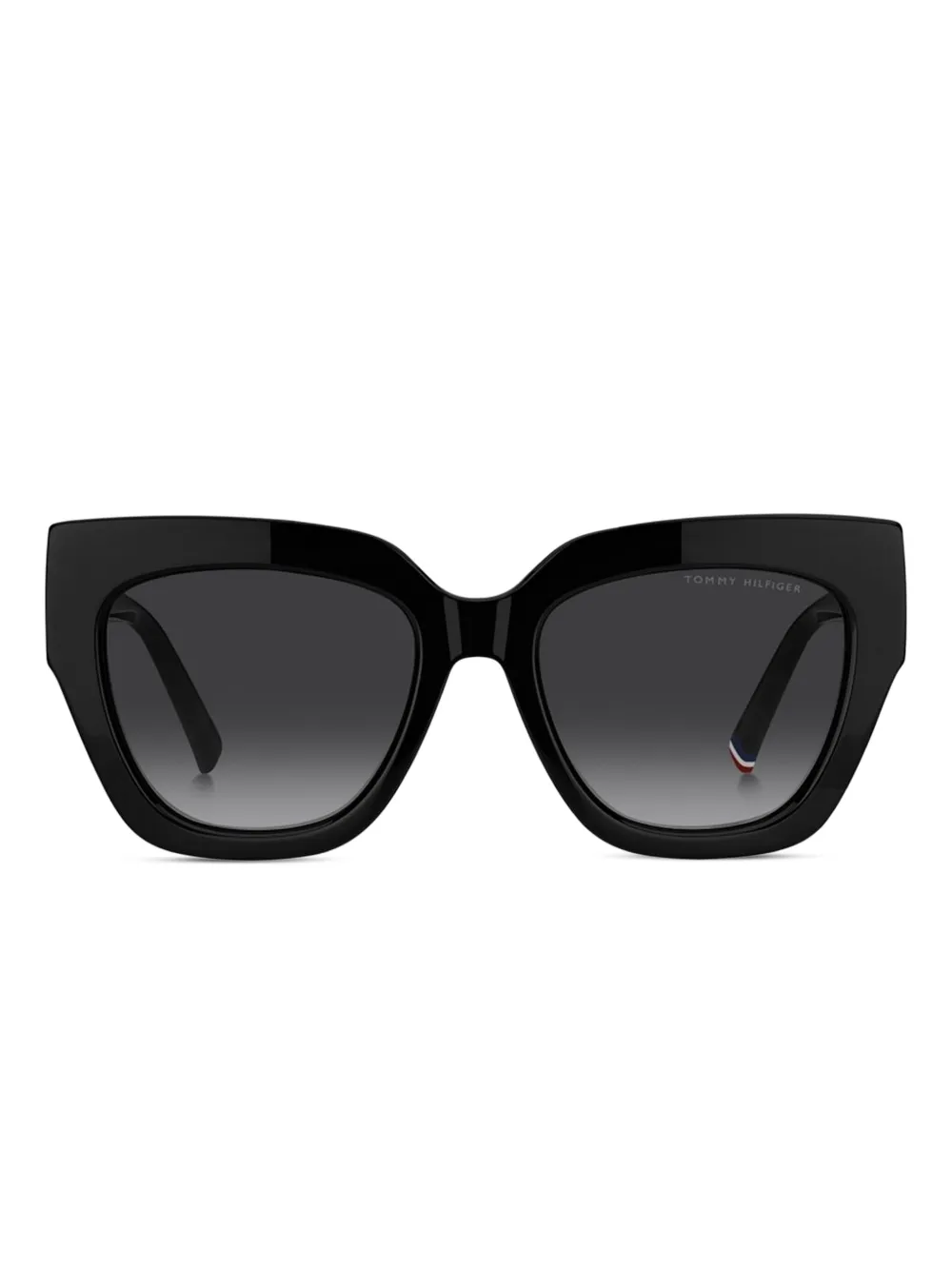 Tommy Hilfiger cat-eye sunglasses - ブラック Tommy Hilfiger cat-eye sunglasses - ブラック