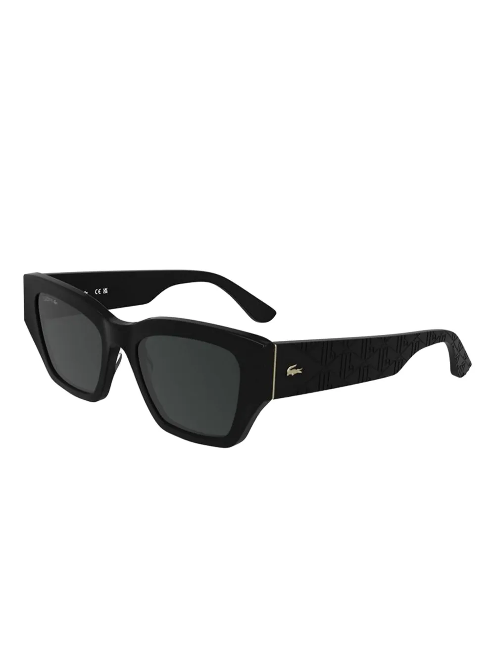 Lacoste geometric-frame sunglasses Zwart