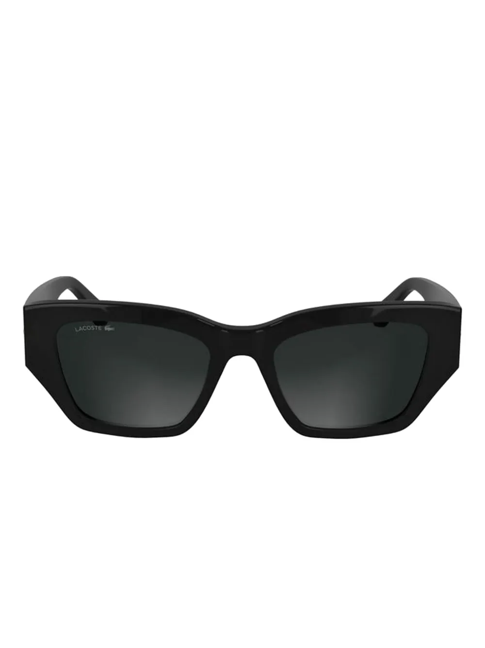 Lacoste geometric-frame sunglasses Zwart