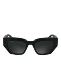 Lacoste geometric-frame sunglasses - Black