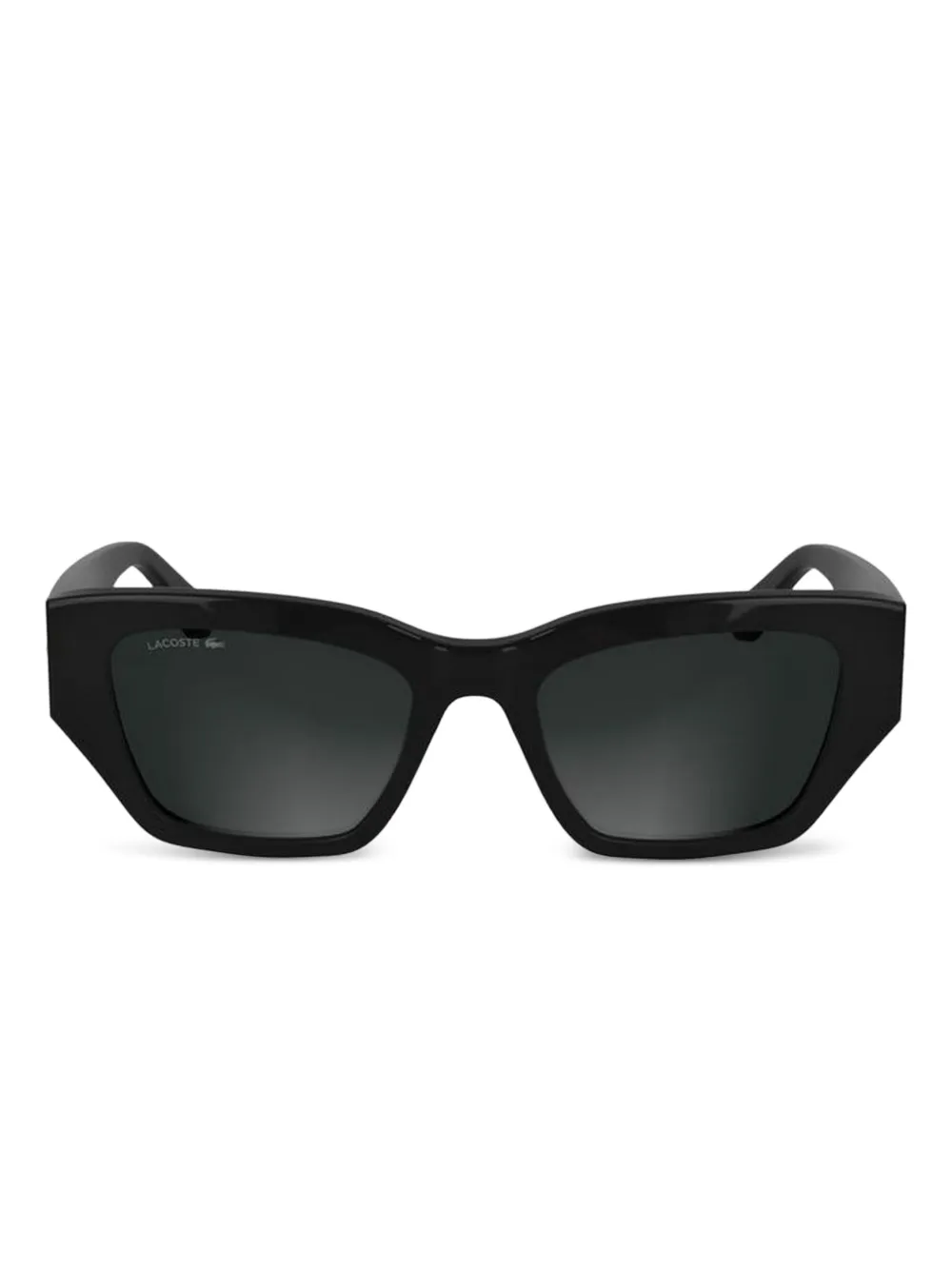 Lacoste geometric-frame sunglasses Zwart