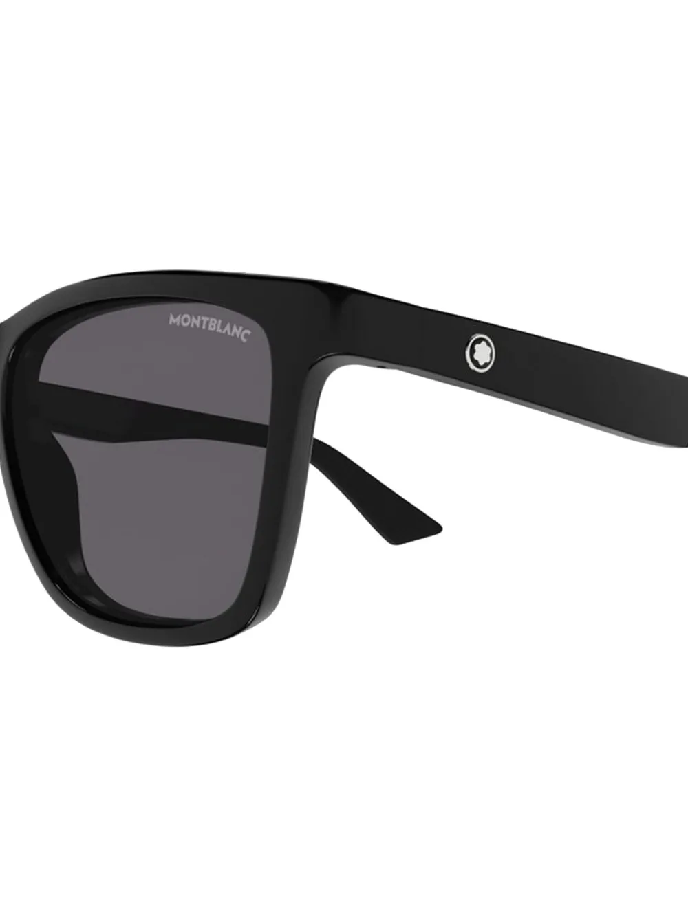 Montblanc Zonnebril met vierkant montuur Zwart
