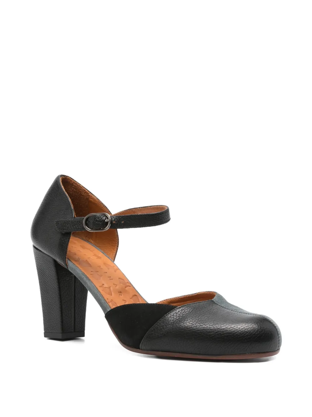 Chie Mihara 85mm Nica leather ankle-strap pumps Blue