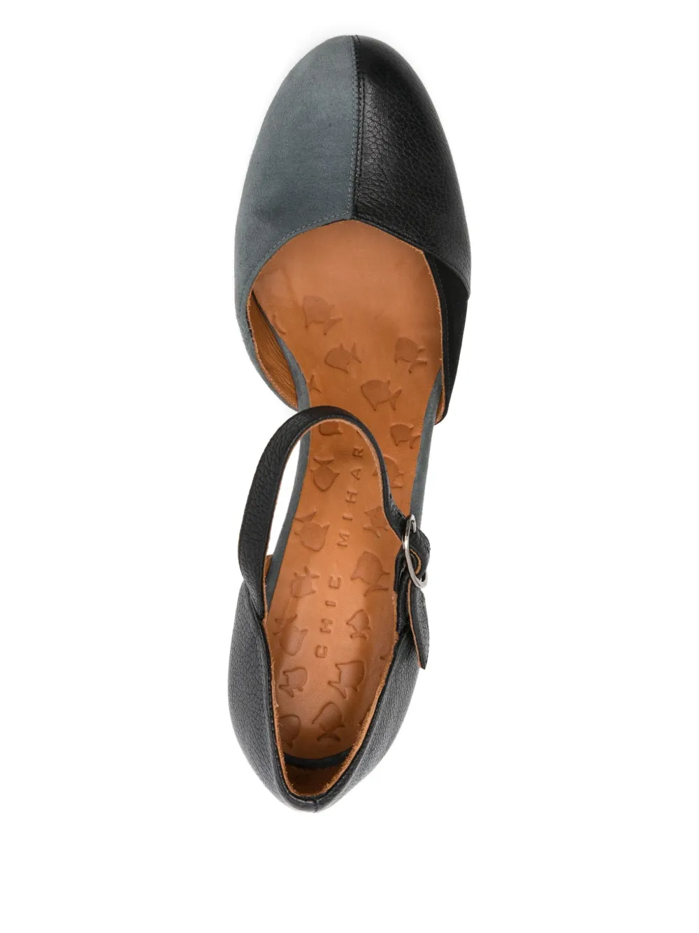 Chie Mihara 85mm Nica leather ankle-strap pumps Black
