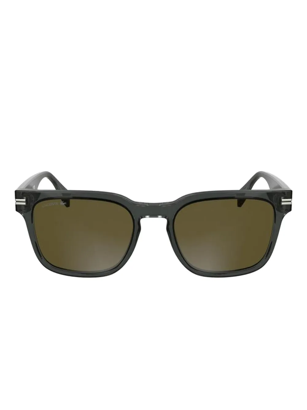 Lacoste Square-frame Sunglasses In Neutral