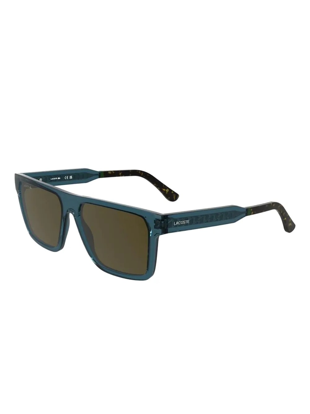 Lacoste square-frame sunglasses Blauw