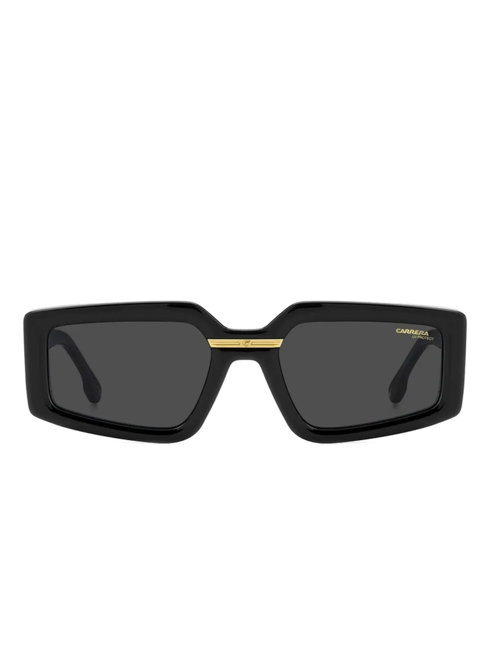 Carrera rectangle-frame sunglasses Zwart