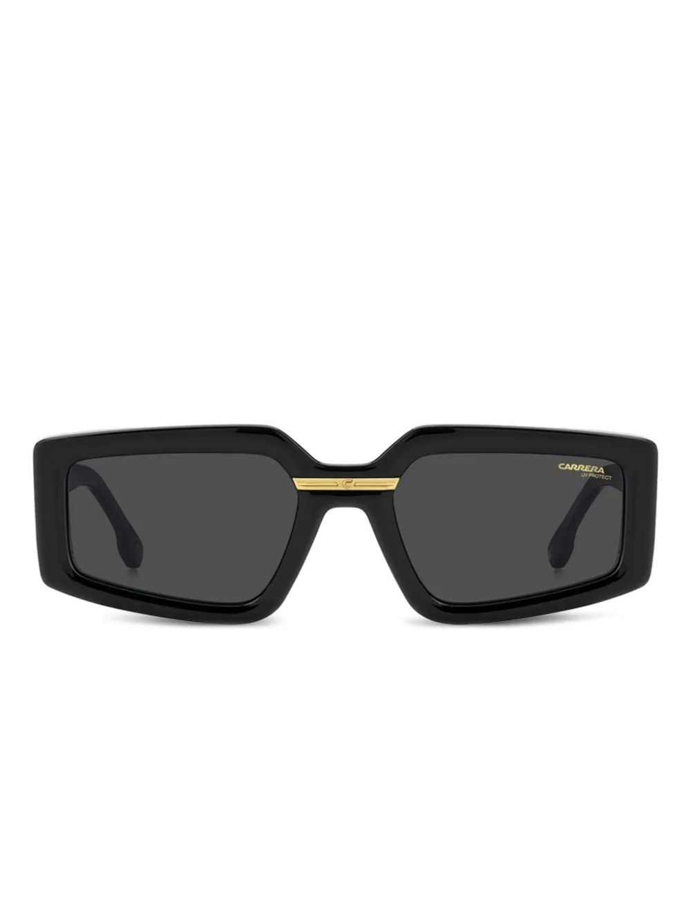 Carrera rectangle-frame sunglasses Zwart