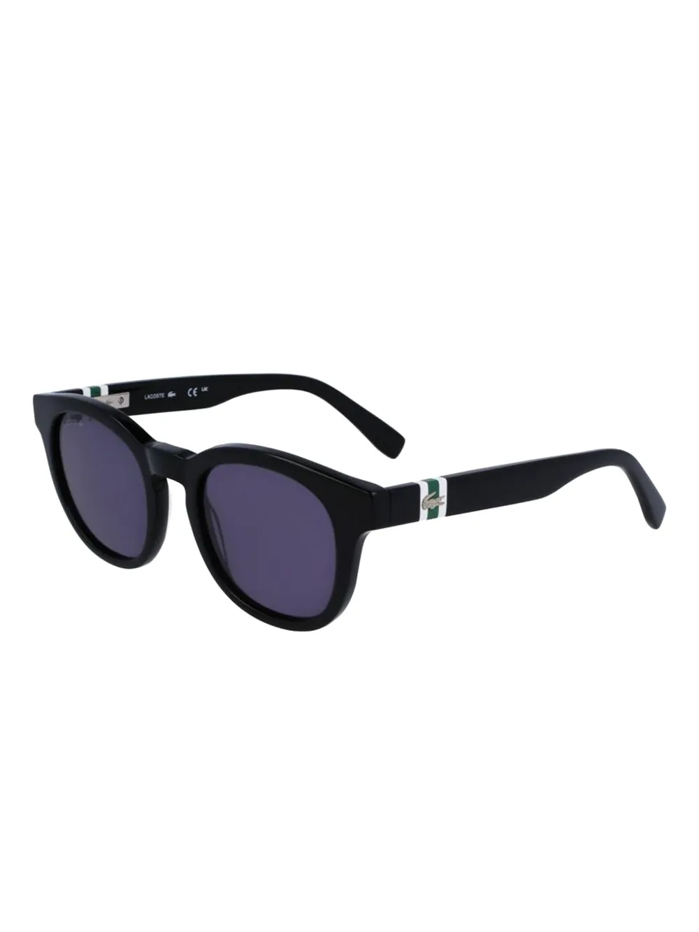 Lacoste round-frame sunglasses Zwart