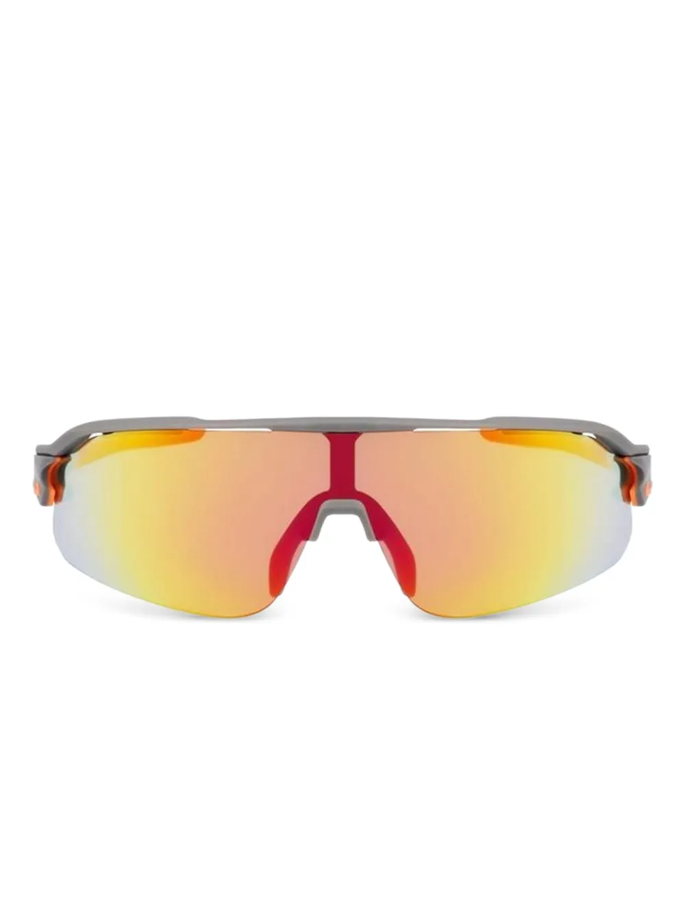 Nike Flyfree shield-frame sunglasses | Grey | Image 1