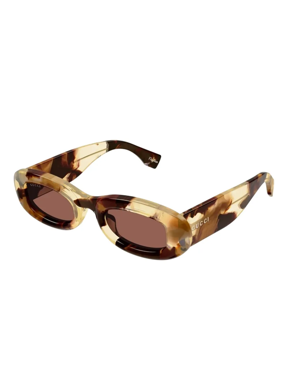 Gucci oval-frame sunglasses Bruin