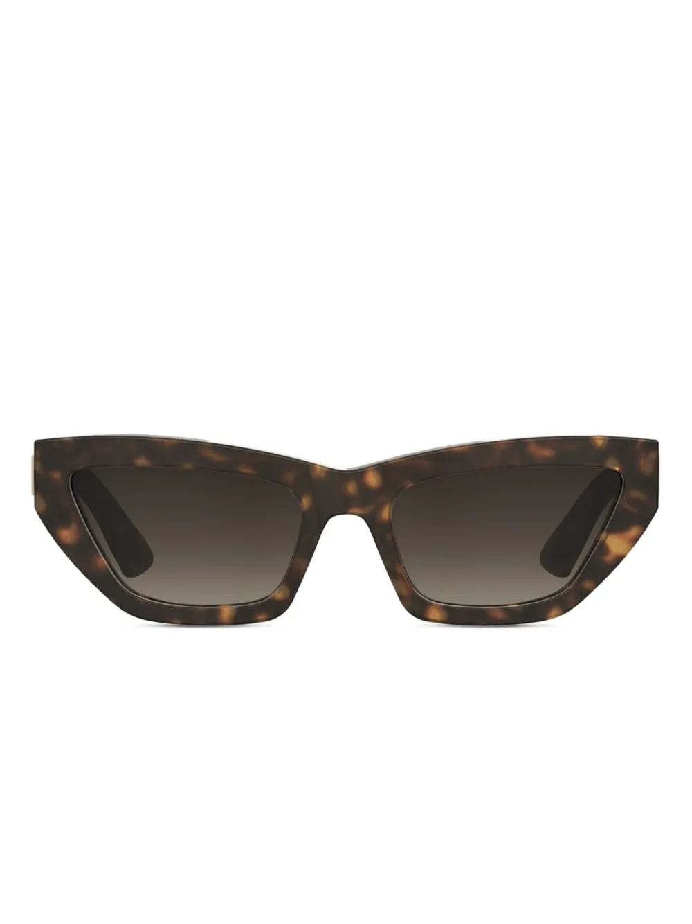 Moschino cat-eye tortoiseshell sunglasses Bruin