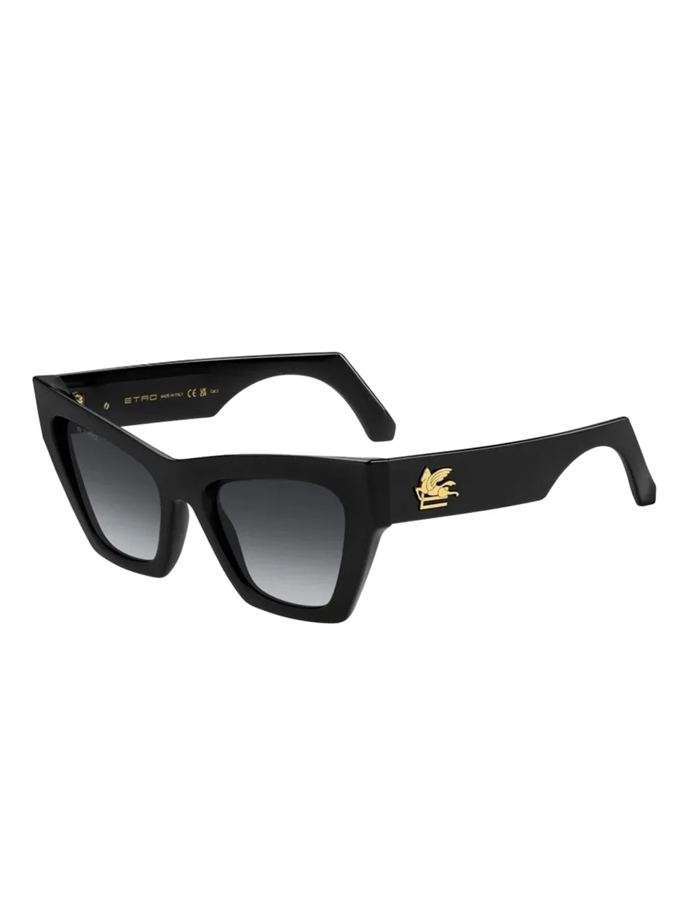 ETRO cat-eye frame sunglasses Zwart
