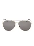 TOM FORD Eyewear oversized-frame sunglasses - Gold