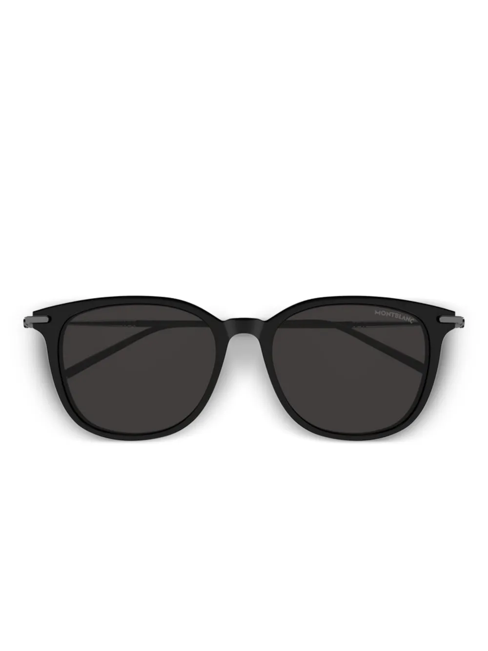 Montblanc round-frame sunglasses Zwart